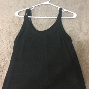Sweater tank top
